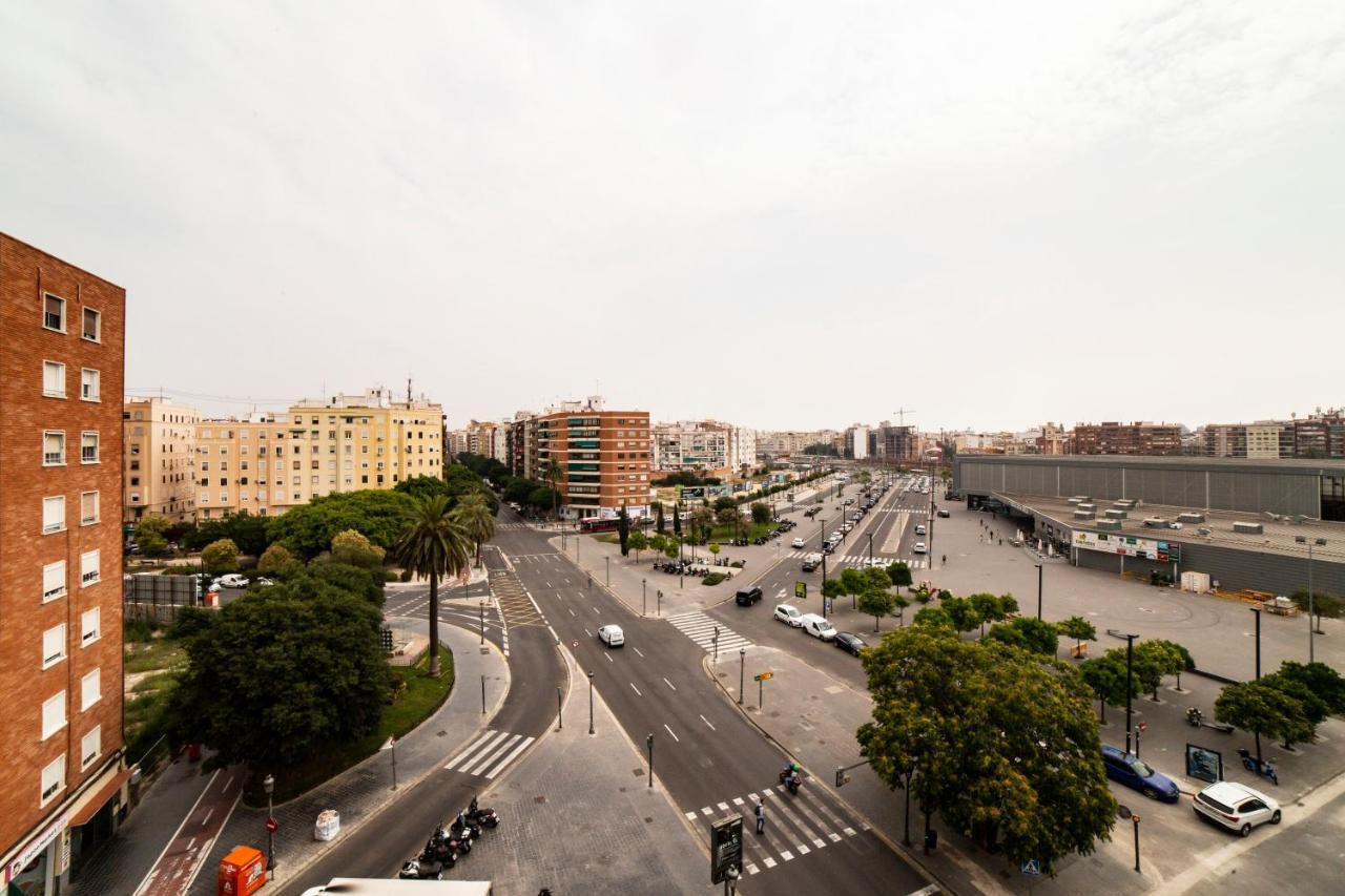 Awesome Apartment Center Valencia Bagian luar foto