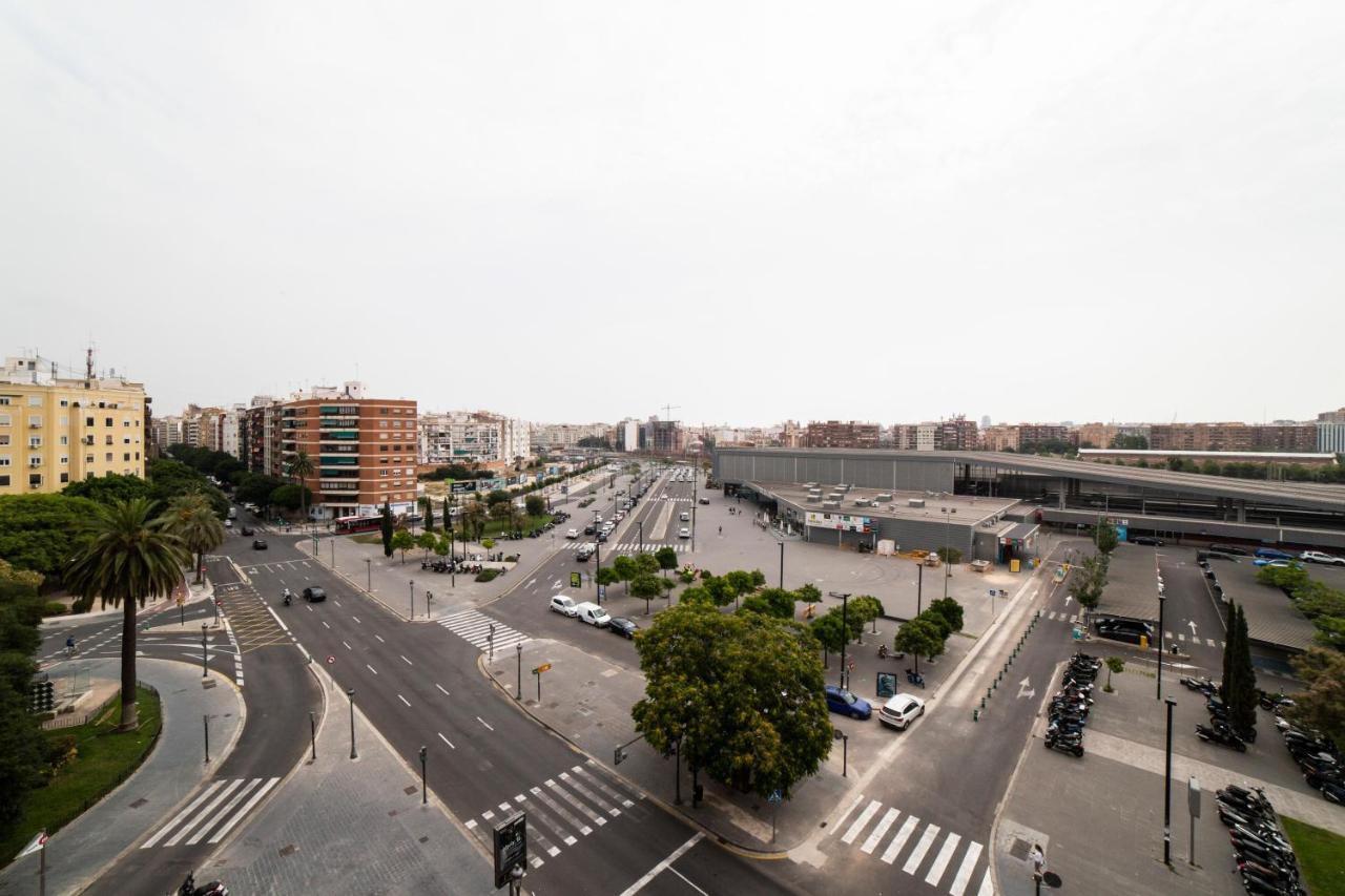 Awesome Apartment Center Valencia Bagian luar foto