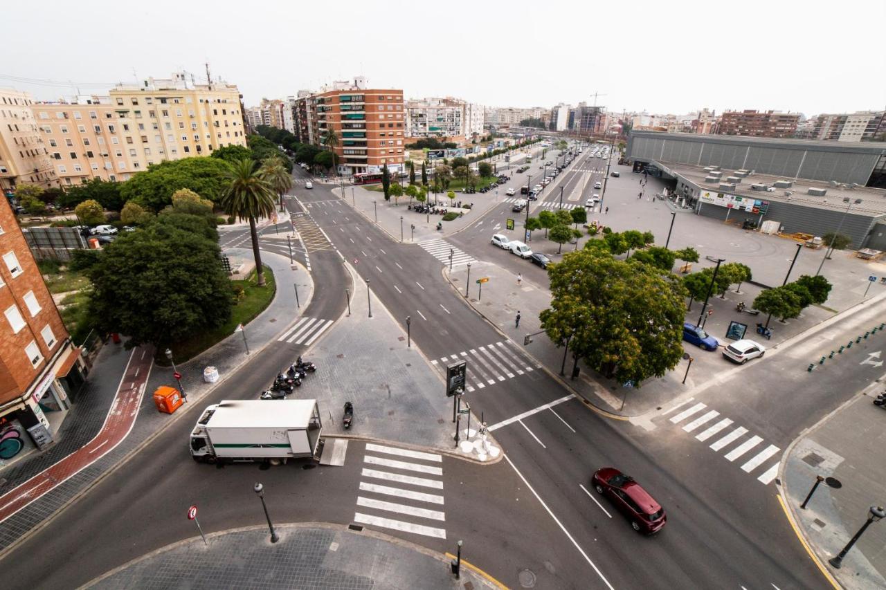 Awesome Apartment Center Valencia Bagian luar foto