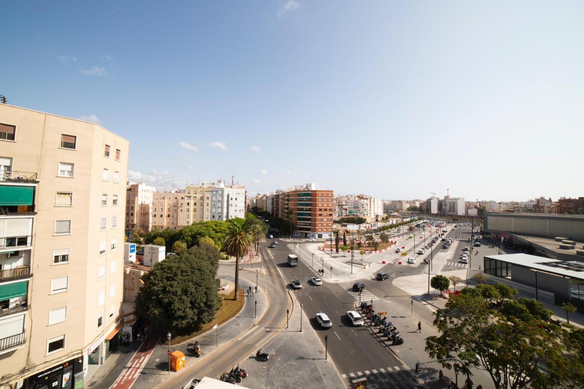 Awesome Apartment Center Valencia Bagian luar foto